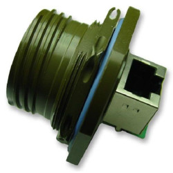 Amphenol (RJFTV71RAG) In-Line Adapter, RJ45, RJ45, Adaptor, In-Line