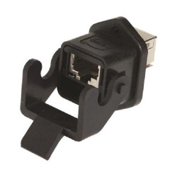 Harting (09452251560) In-Line Adapter, RJ45, RJ45, Adaptor, In-Line