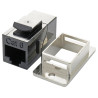 L-Com (ECF504-C6) In-Line Adapter, RJ45, RJ45, Adaptor, In-Line