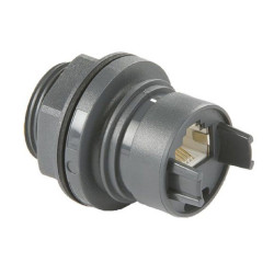 Bulgin Limited (PXP6033TP) In-Line Adapter, RJ45, RJ45, Adaptor, In-Line