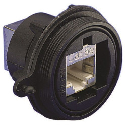 Bulgin Limited (PX0833) CATE5E Ethernet Coupler, Plug, 8 Way Panel