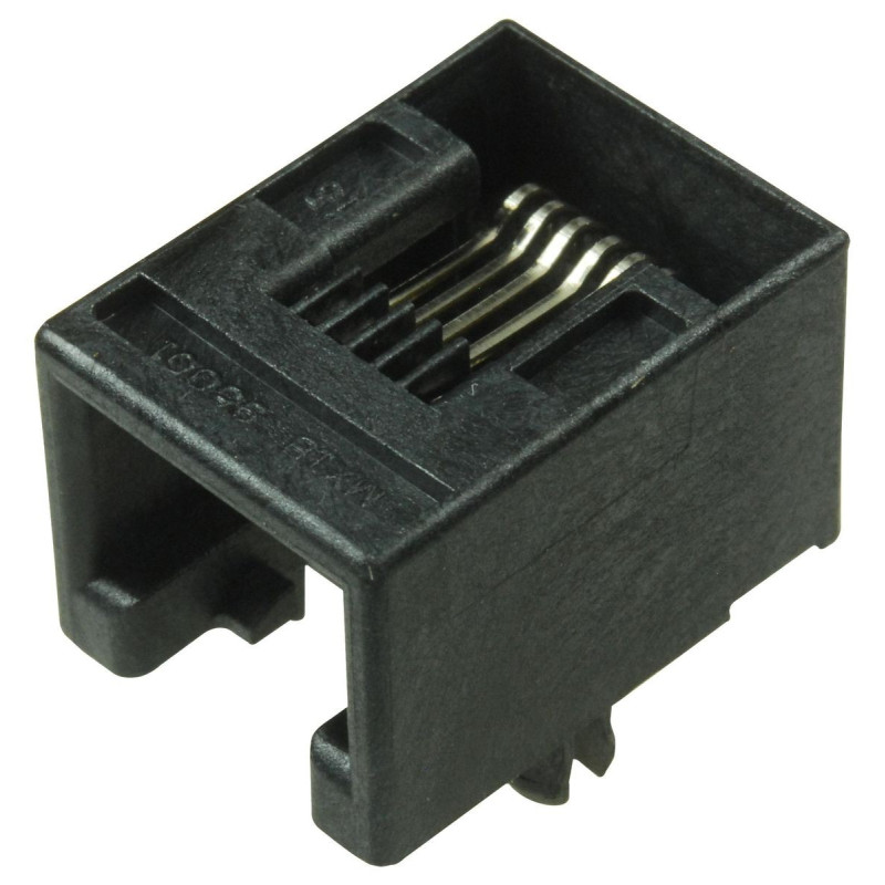 Molex (95501-2661) Modular Connector, Modular Jack, 1 x 1 (Port), 6P6C