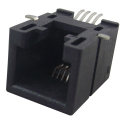 Molex (85502-5006) Modular Connector, Modular Jack, 1 x 1 (Port), 6P4C