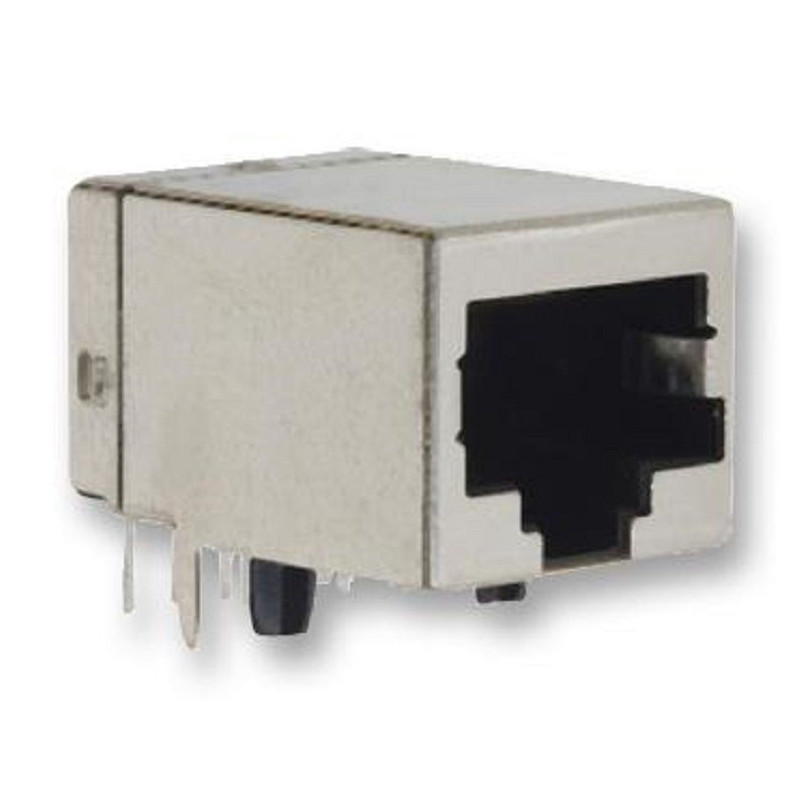 TE Connectivity (5558342-1) Modular Connector, RJ45 Jack, 1 x 1 (Port)