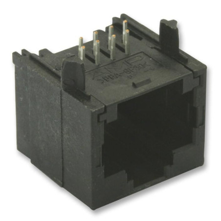 TE Connectivity (1-406525-1) Modular Connector, RJ45 Jack, 1 x 1 (Port)