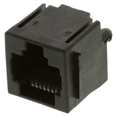 TE Connectivity (5520259-4) Modular Connector, RJ45 Jack, 1 x 1 (Port)