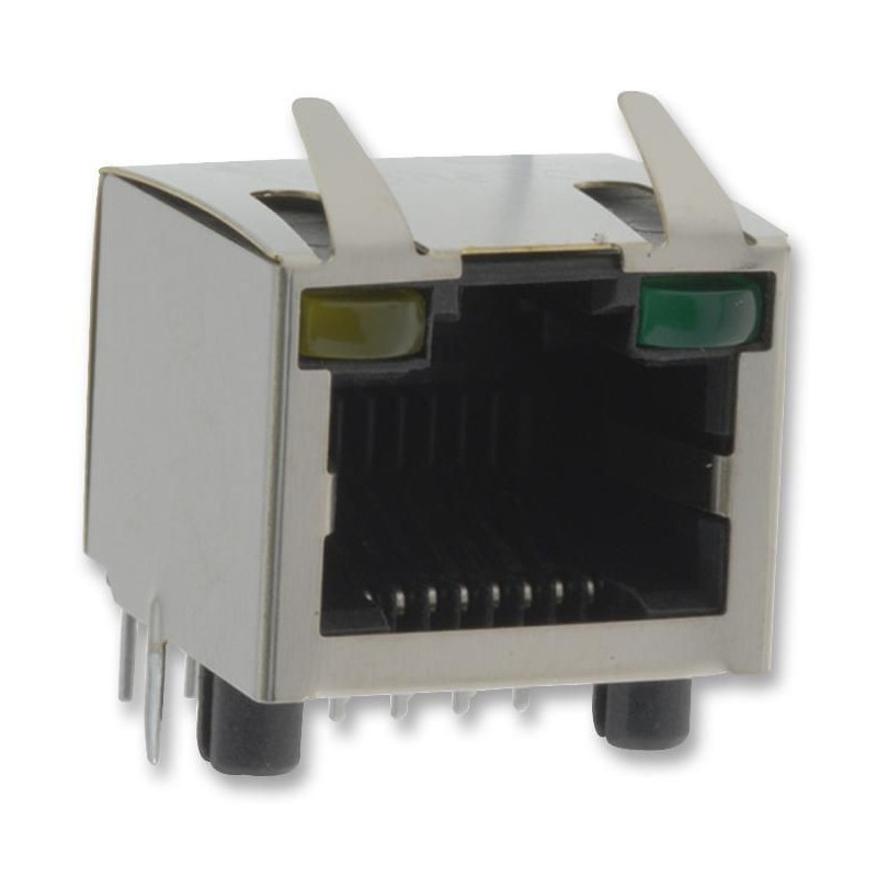 Amphenol (RJHSE-5384) Modular Connector, RJ45 Jack, 1 x 1 (Port), 8P8C