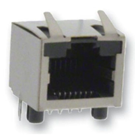 Amphenol (RJHSE5380) Modular Connector, RJ45 Jack, 1 x 1 (Port), 8P8C