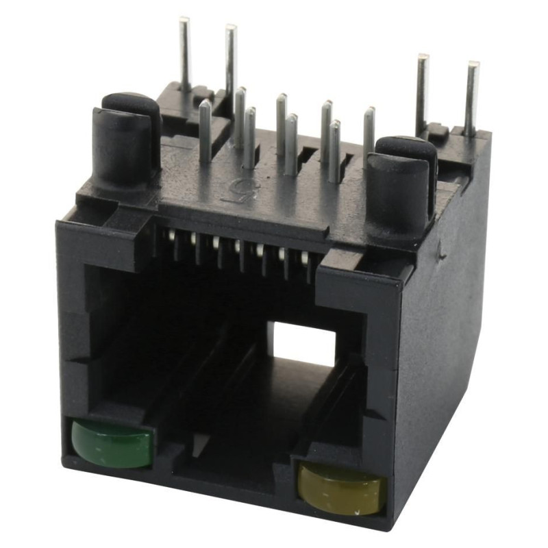 Amphenol (RJHSE-5081) Modular Connector, RJ45 Jack, 1 x 1 (Port), 8P8C