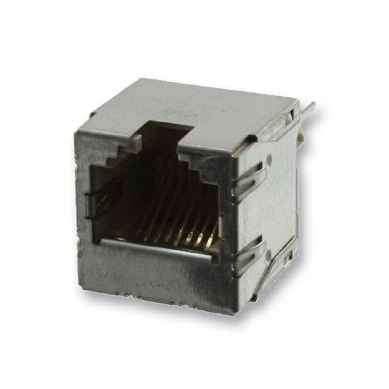 Hirose (TM21R-3C-88(51)) Modular Connector, RJ45 Jack, 1 x 1 (Port), 8P8C