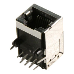 Stewart Connector (SS-6444-NF) Modular Connector, RJ45 Jack, 1 x 1 (Port)