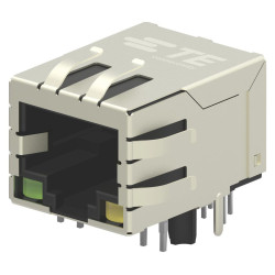 TE Connectivity (1-2301994-2) Modular Connector, RJ45 Jack, 1 x 1 (Port)