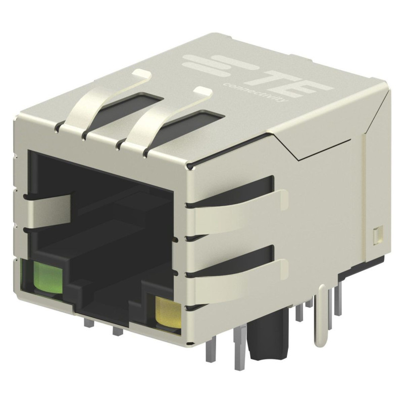 TE Connectivity (1-2301994-2) Modular Connector, RJ45 Jack, 1 x 1 (Port)