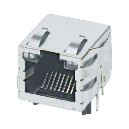 Phoenix Contact 1099281) Modular Connector, RJ45 Jack, 1 x 1 (Port) 