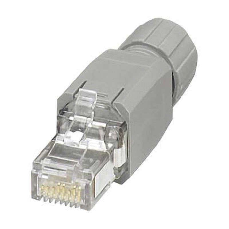 Phoenix Contact 1656725) Modular Connector, RJ45 Plug, 1 x 1 (Port)