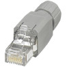 Phoenix Contact 1656725) Modular Connector, RJ45 Plug, 1 x 1 (Port)