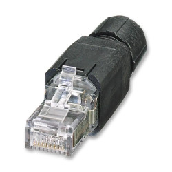 Phoenix Contact (VS-08-RJ45-5-Q/IP20 BK) Modular Connector, RJ45 Plug