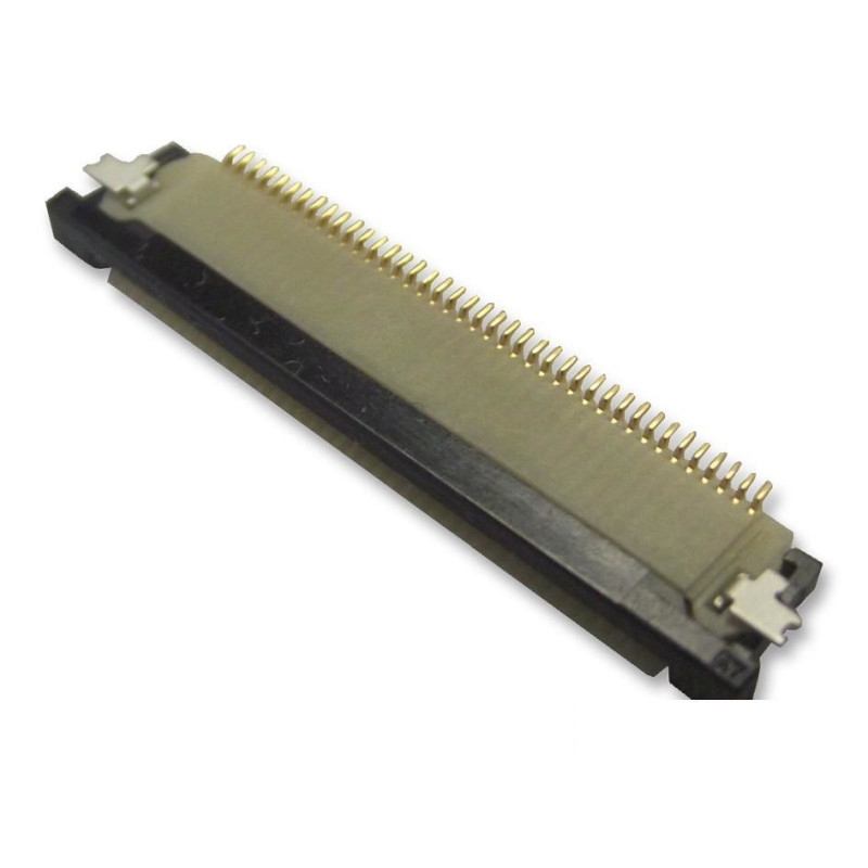 Amphenol (62684-40210E9ALF) FFC / FPC Board Connector, Right Angle, 0.5 mm,