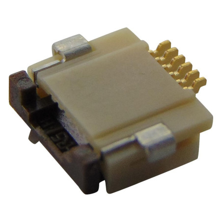 Hirose (FH12-6S-0.5SH(55)) FFC / FPC Board Connector, 0.5 mm, 6 Contacts