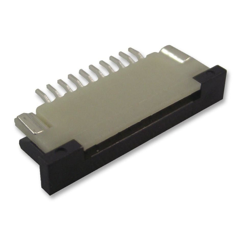 Wurth (68611014422) FFC / FPC Board Connector, ZIF, 1 mm, 10 Contacts