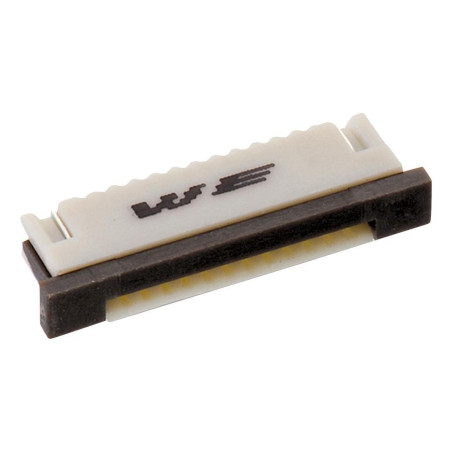 Wurth (68612414422) FFC / FPC Board Connector, ZIF, Horizontal, 1 mm