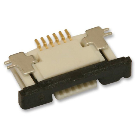 Molex (52745-0697) FFC / FPC Board Connector, ZIF, 0.5 mm, 6 Contacts