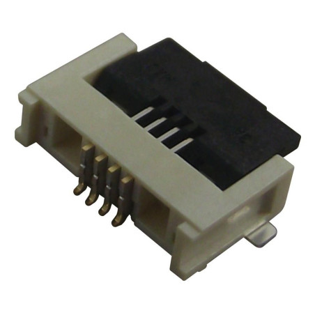 Molex (505110-0492) FFC / FPC Board Connector, ZIF, 0.5 mm, 4 Contacts