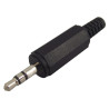 Lumberg (KLS 40) Phone Audio Connector, 3 Contacts, Plug, 3.5 mm