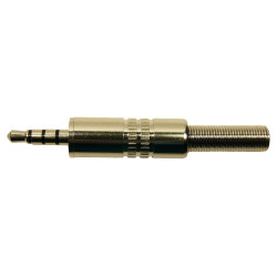 Cliff Electronic Components (FC68124M) Phone Audio Connector, 4 Contacts