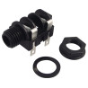 Neutrik (NMJ4HF-S) Phone Audio Connector, 2 Contacts, Socket, 6.35 mm