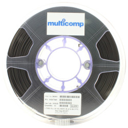 Multicomp (MC002547) 3D Printer Filament  1.75 mm  PLA  - Black