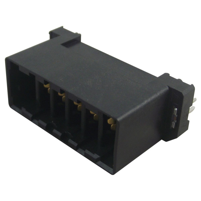 Hirose (FX30B-5S-3.81DSA) Mezzanine Connector, Receptacle, 3.81 mm, 1 Rows