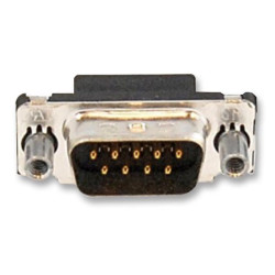 TE Connectivity (747840-4) D Sub Connector, DB9, 9 Contacts, Plug