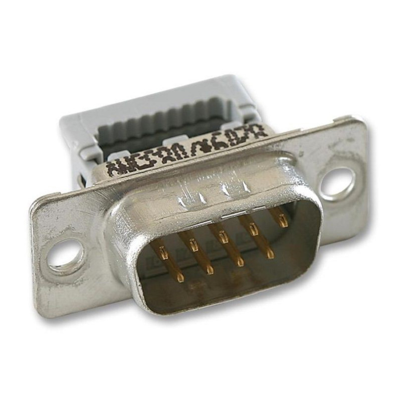 3M (8209-8009) D Sub Connector, DB9, Standard, Plug, 9 Contacts