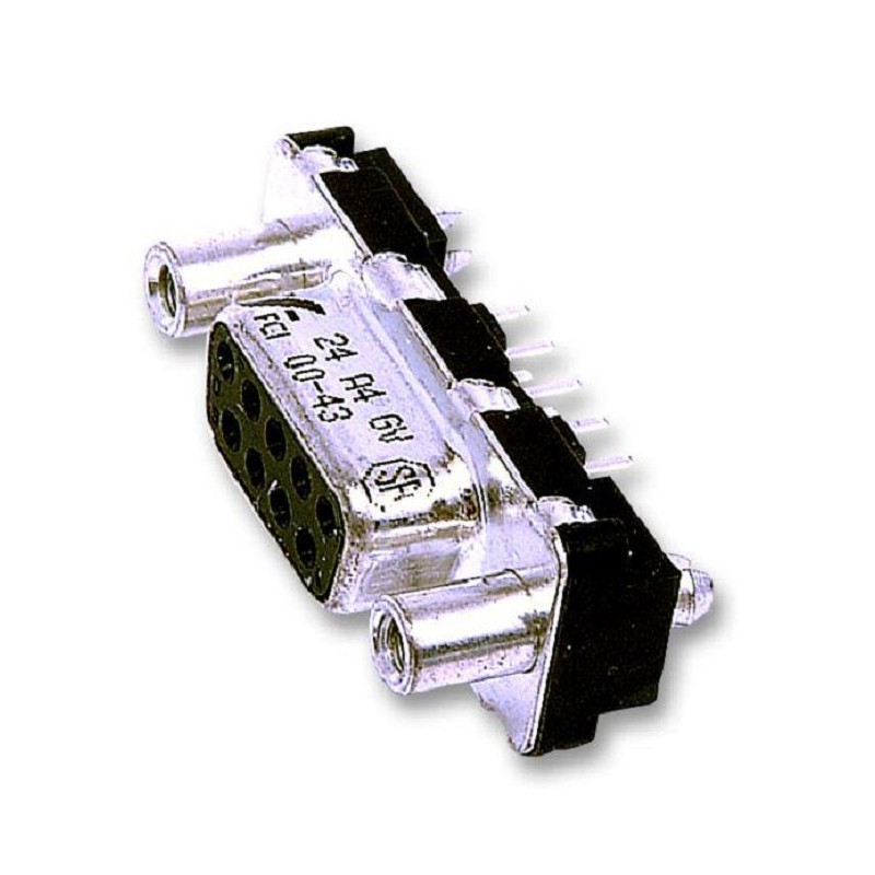 Amphenol (D15S24A4GV00LF) D Sub Connector, Receptacle, 15 Contacts