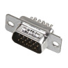 Amphenol (L717HDE15P) D Sub Connector, High Density, Plug, HD, 15 Contacts