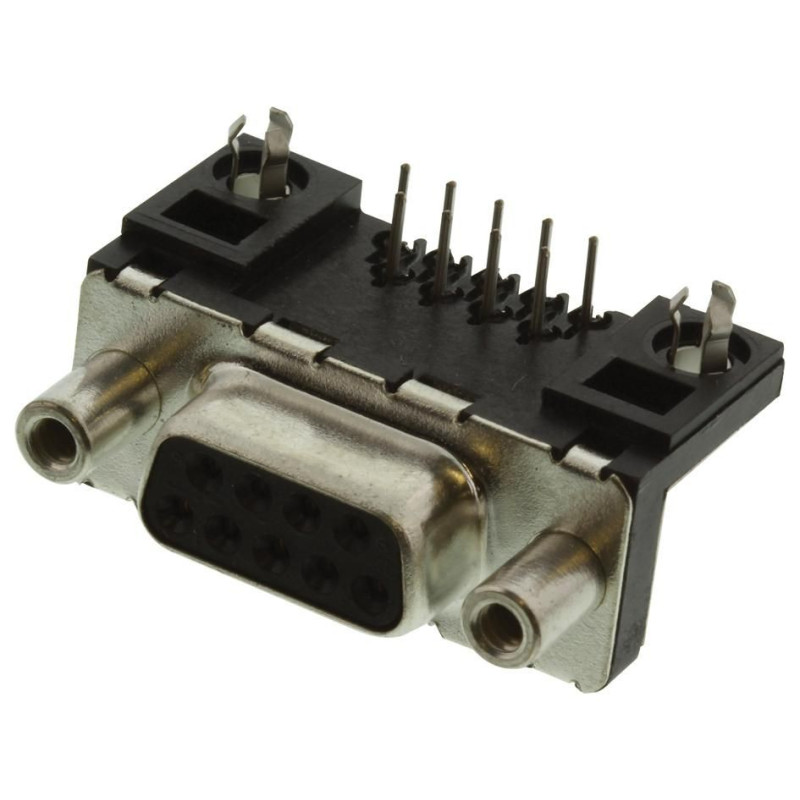 Amphenol (D09S13A4GV00LF) D Sub Connector, DB9, Standard, Receptacle