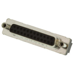 Amphenol (D25S24A4GV00LF) D Sub Connector, DB25, Standard, Receptacle,