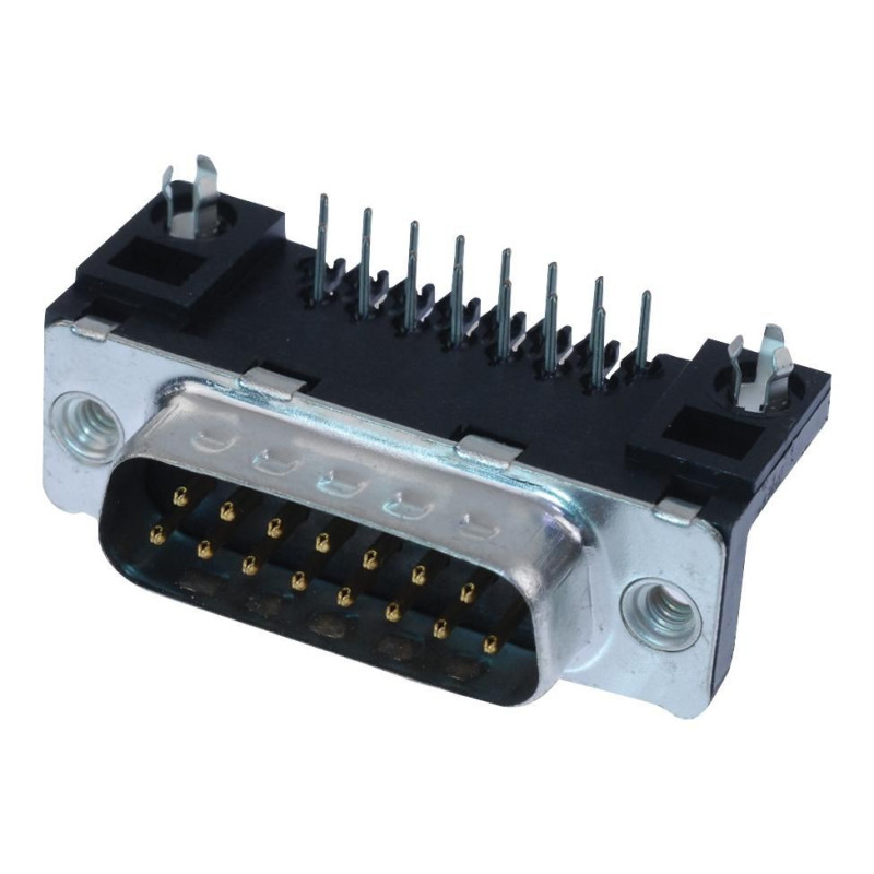 Amphenol (D15S13A4GX00LF) D Sub Connector, DB15, Standard, Receptacle