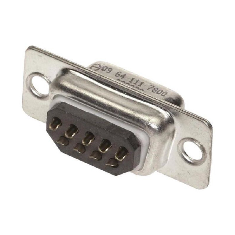 Harting (09641217800) D Sub Connector, Plug, 9 Contacts