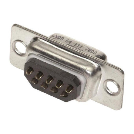 Harting (09641217800) D Sub Connector, Plug, 9 Contacts