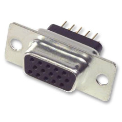 Multicomp (SPC15408) D Sub Connector, Receptacle, 15 Contacts