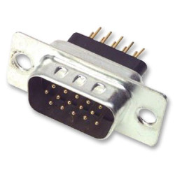 Multicomp (SPC15402) D Sub Connector, Plug, 15 Contacts, DE, Solder