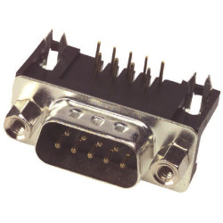 Multicomp (SPC15412) D Sub Connector, Plug, 9 Contacts, DE, Solder