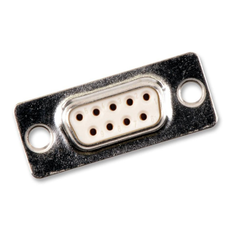 Molex (172704-0078) D Sub Connector, DB9, Standard, Receptacle, 9 Contacts