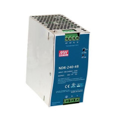 Mean Well, AC/DC DIN Rail Power Supply(PSU),ITE, 1 Output, 240W, NDR-240-48