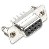 TE Connectivity (2301838-1) D Sub Connector, DB9, Standard, Receptacle