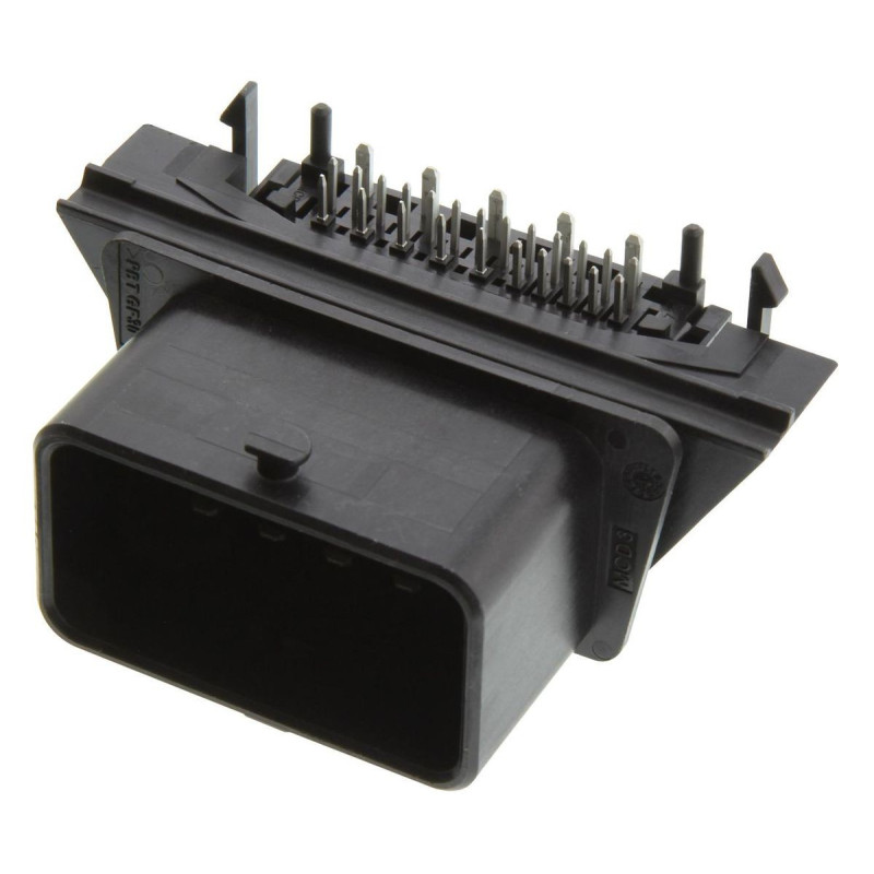 Molex (47745-0100) Automotive Connector, 28 Contacts, Solder Pin