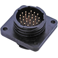 TE Connectivity (205843-1) Circular Connector, Flange Mount Receptacle