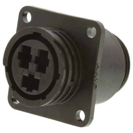 TE Connectivity (206425-1)Circular Connector, Flange Mount Receptacle